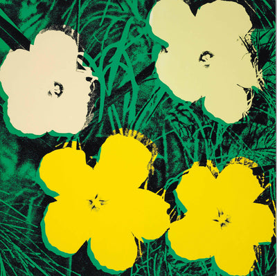 綠色與黃色 4朵花 4 flowers | 5月 每月顏色 | 藝術首飾品牌 Alva And Passion