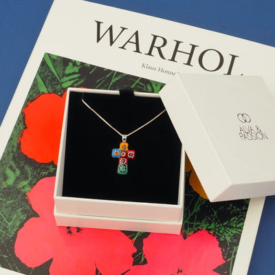 Artylish x Cross 十字架頸鏈 - 1.2mm濶 925純銀 - 吊墜頸鏈