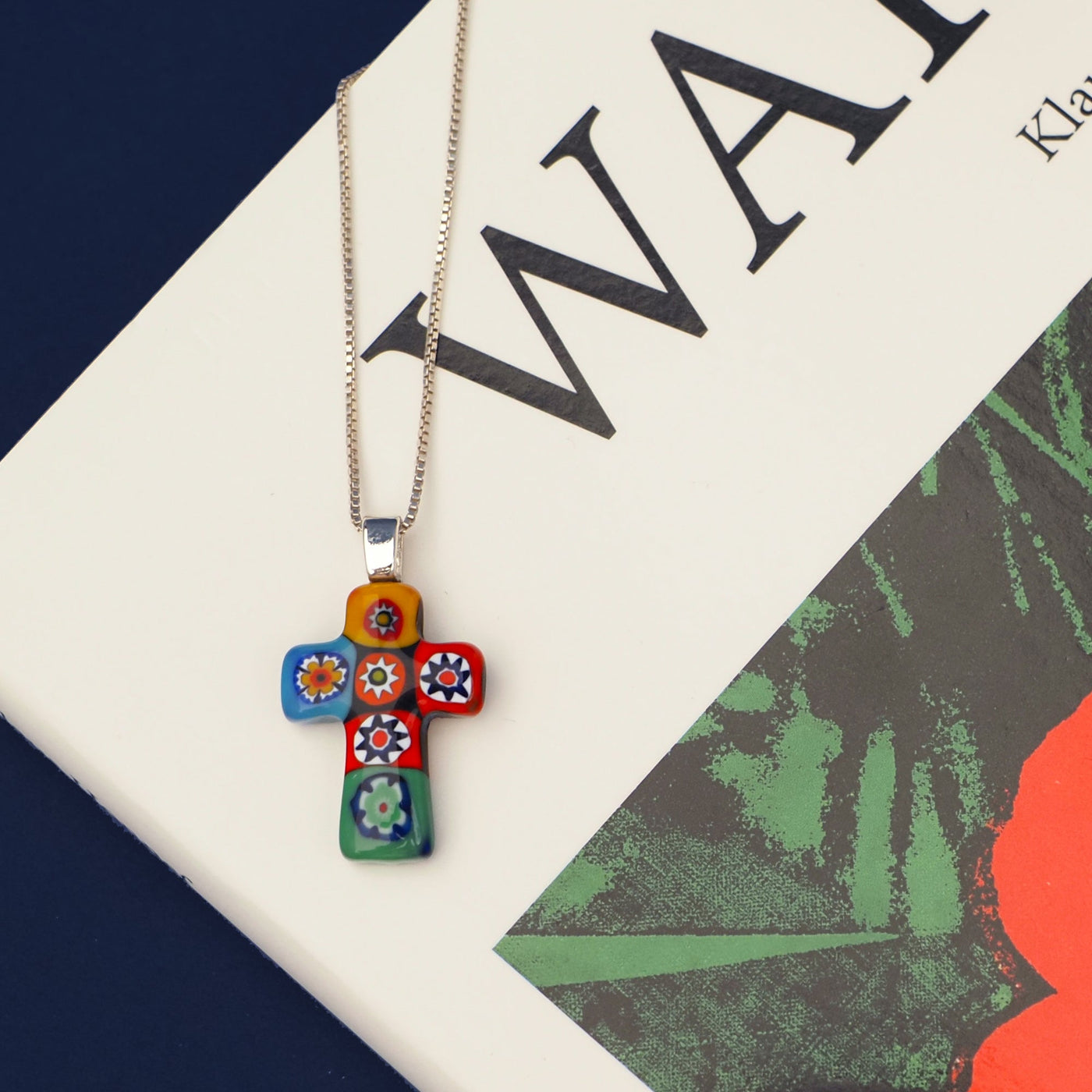 Artylish x Cross 十字架頸鏈 - 1.2mm濶 925純銀 - 吊墜頸鏈