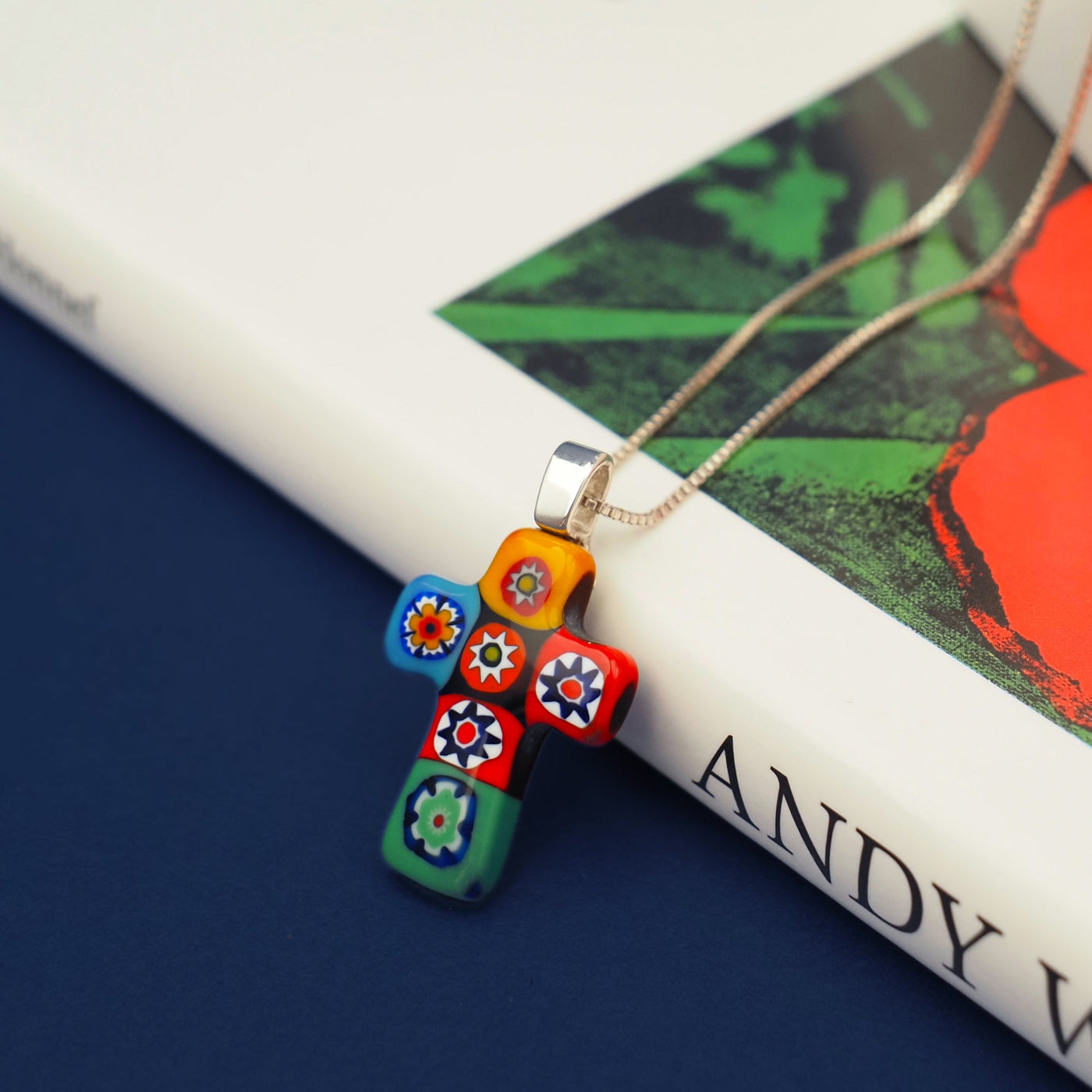 Artylish x Cross 十字架頸鏈 - 1.2mm濶 925純銀 - 吊墜頸鏈