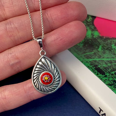 快樂之淚吊墜頸鏈