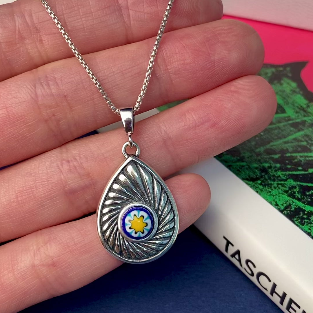 快樂之淚吊墜頸鏈