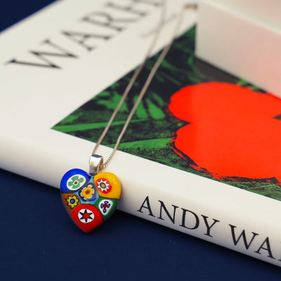 Six in Passion 心形吊墜頸鏈 - 2mm濶 低敏感316L鈦鋼 - 吊墜頸鏈