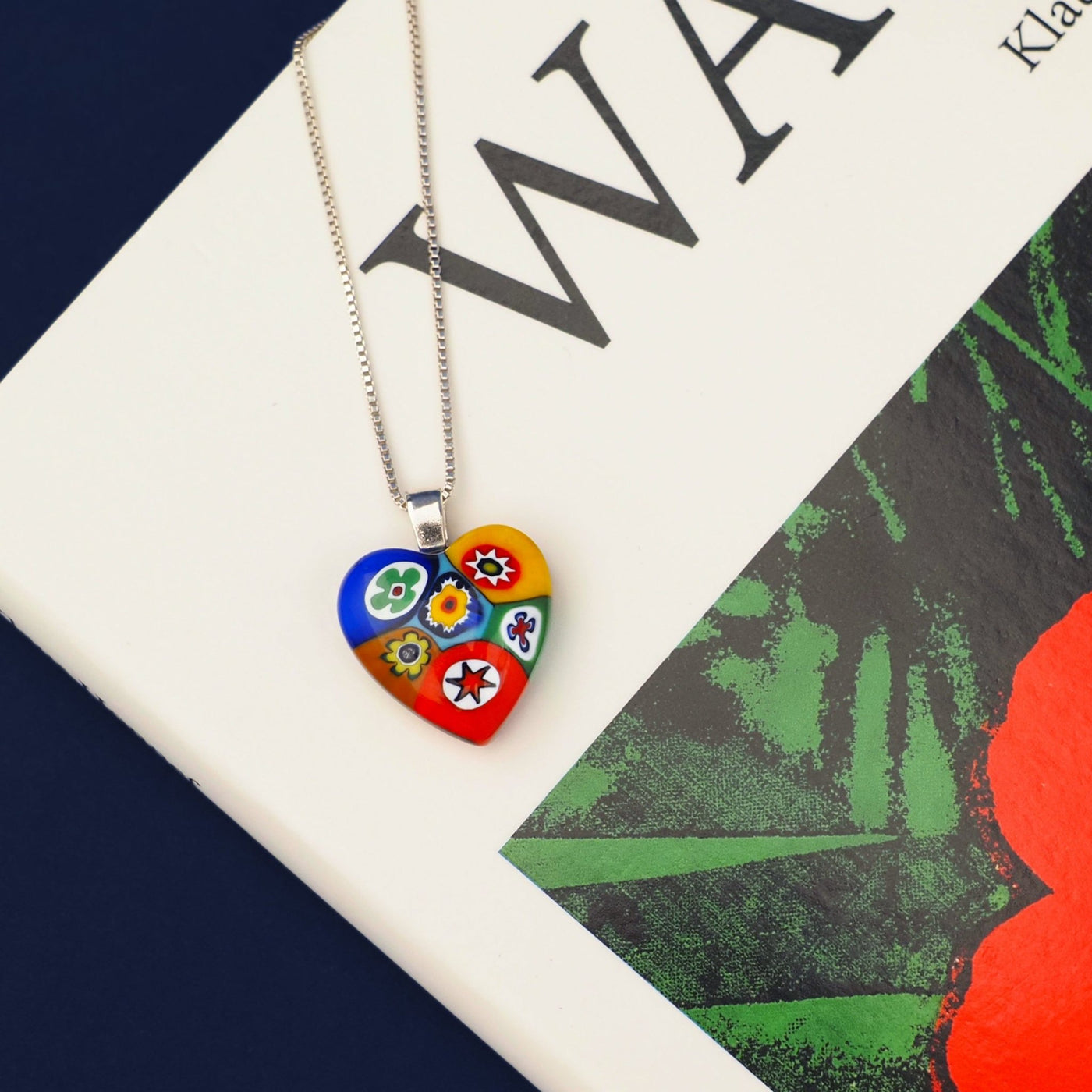 Six in Passion 心形吊墜頸鏈 - 2mm濶 低敏感316L鈦鋼 - 吊墜頸鏈