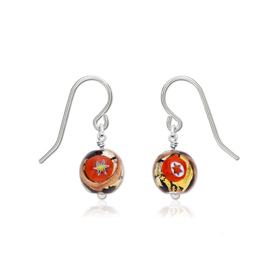 Art · Simple 特別版黑色耳環 - 黑白圖案 - 耳環