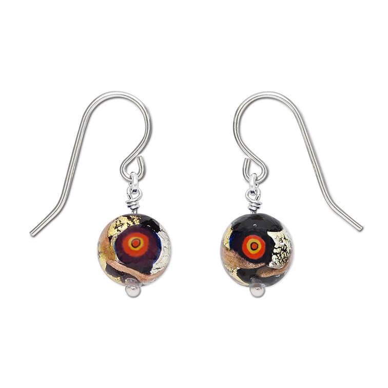 Art · Simple 特別版黑色耳環 - 黑色圖案 - 耳環