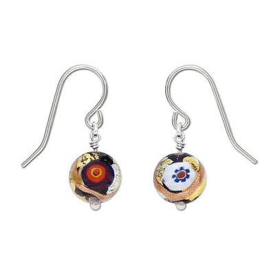 Art · Simple 特別版黑色耳環 - 黑白圖案 - 耳環