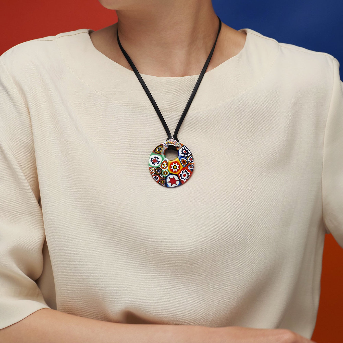 Artylish 圓形吊墜頸飾 - 20+2"吋 - 頸飾