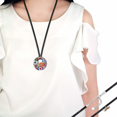 Artylish 圓形吊墜頸飾 - 20+2"吋 - 頸飾