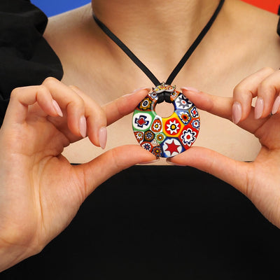 Artylish 圓形吊墜頸飾 - 20+2"吋 - 頸飾