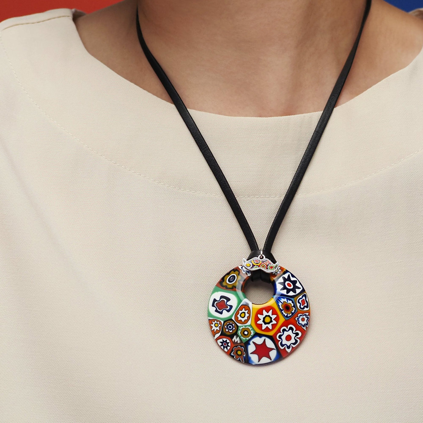 Artylish 圓形吊墜頸飾 - 20+2"吋 - 頸飾