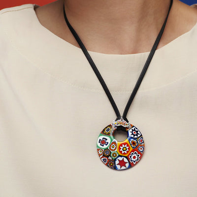 Artylish 圓形吊墜頸飾 - 20+2"吋 - 頸飾