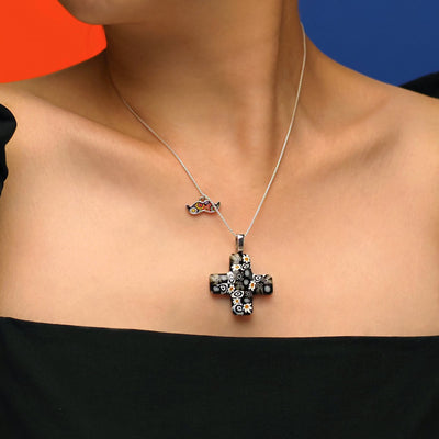 Artylish x Cross 希臘十字架頸鏈 - 彩色 - 吊墜頸鏈