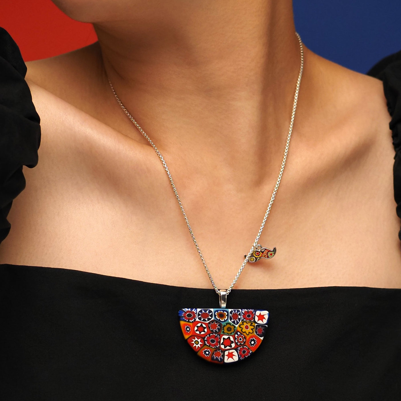 Artylish x Half Moon 半月形頸飾 - 1.8mm濶 抗氧化純銀 [+$325.00] - 頸飾