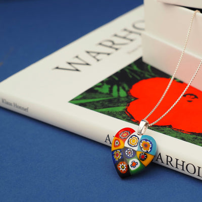 Nine in Passion 心形吊墜頸鏈 - 黑色 皮革頸鏈 - 吊墜頸鏈