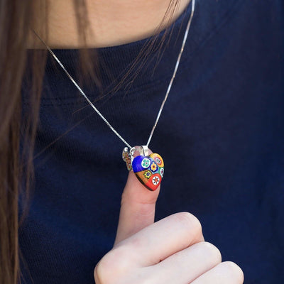 Six in Passion 心形吊墜頸鏈 - 彩色 - 吊墜頸鏈