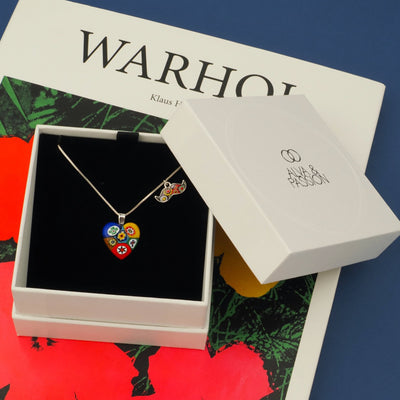 Six in Passion 心形吊墜頸鏈 - 1.3mm濶 抗氧化純銀 [+$195.00] - 吊墜頸鏈