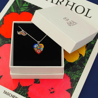 Six in Passion 心形吊墜頸鏈 - 1.3mm濶 抗氧化純銀 [+$195.00] - 吊墜頸鏈